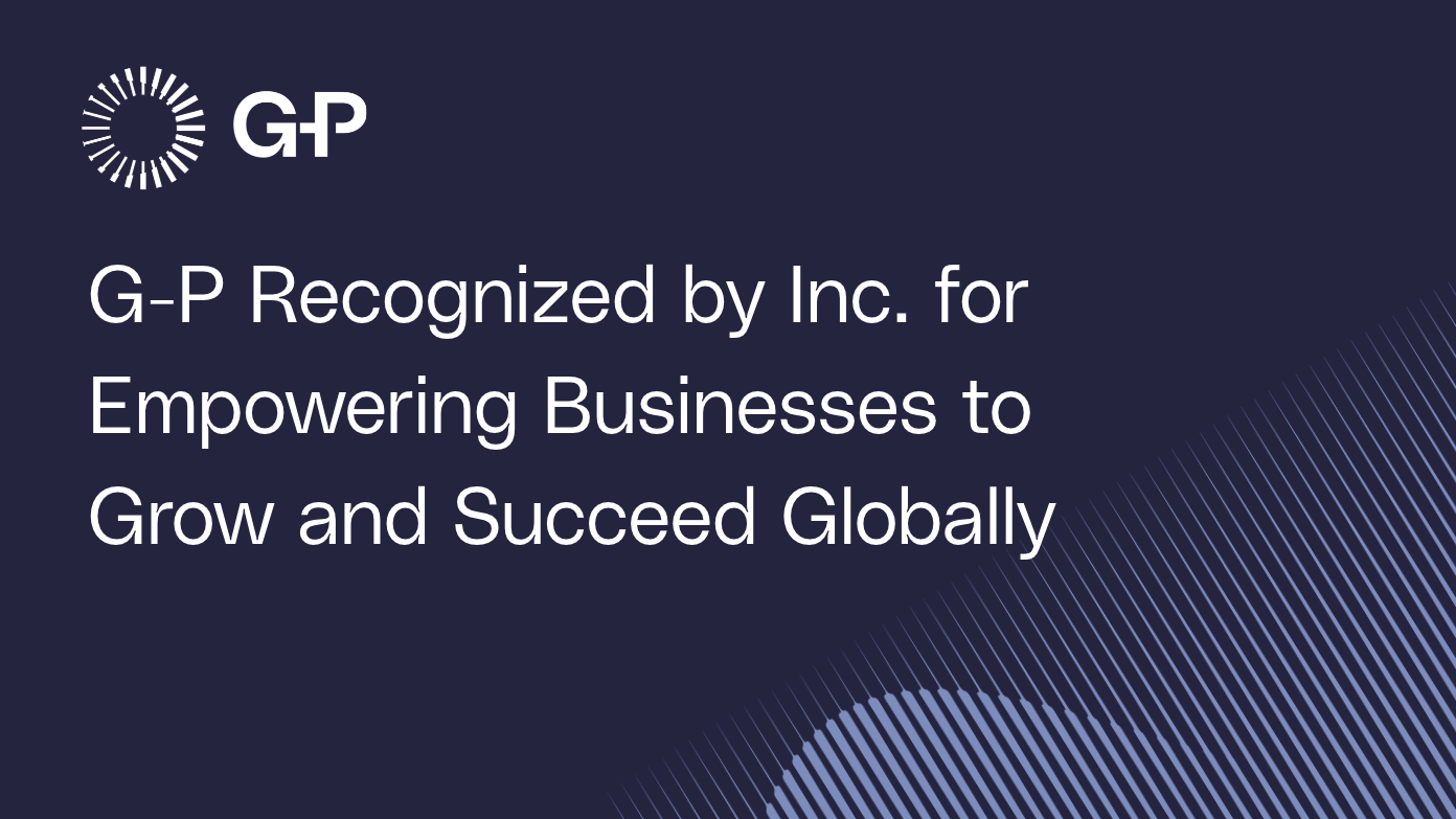 G-P Recognized by Inc. for Empowering Businesses to Grow and Succeed Globally cover