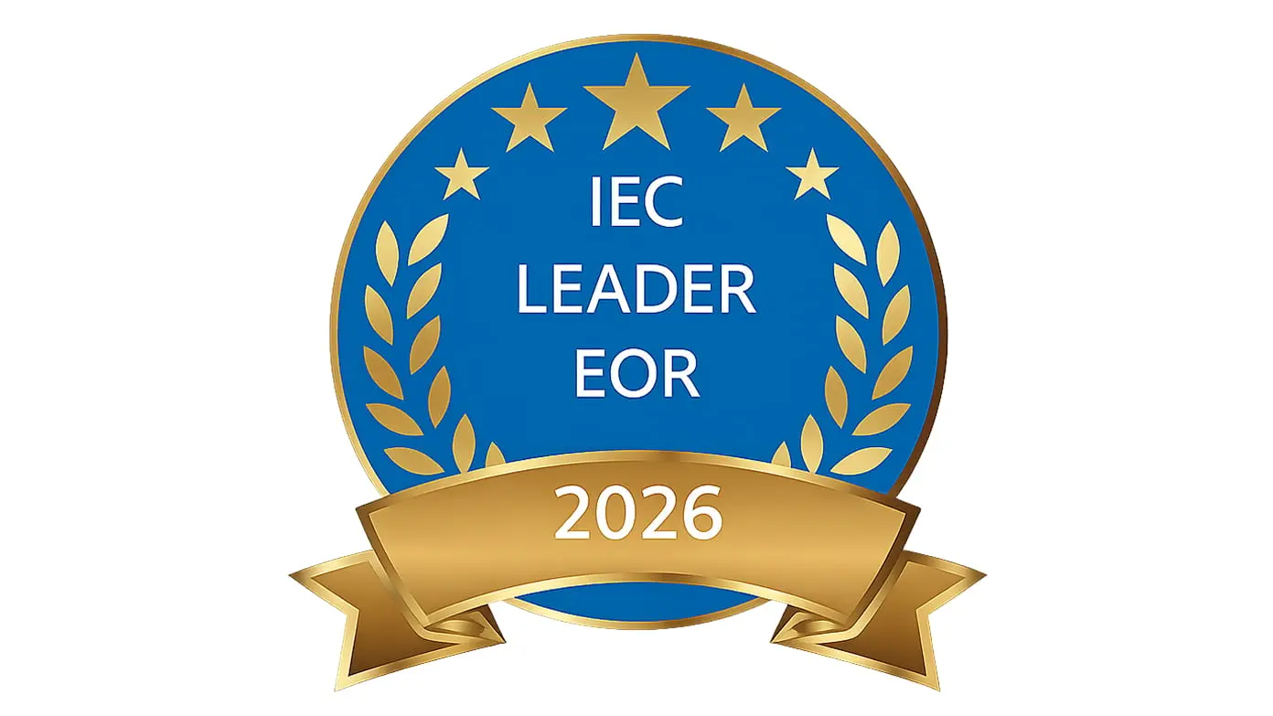 G-P wins IEC 2026 EOR Leader Badge