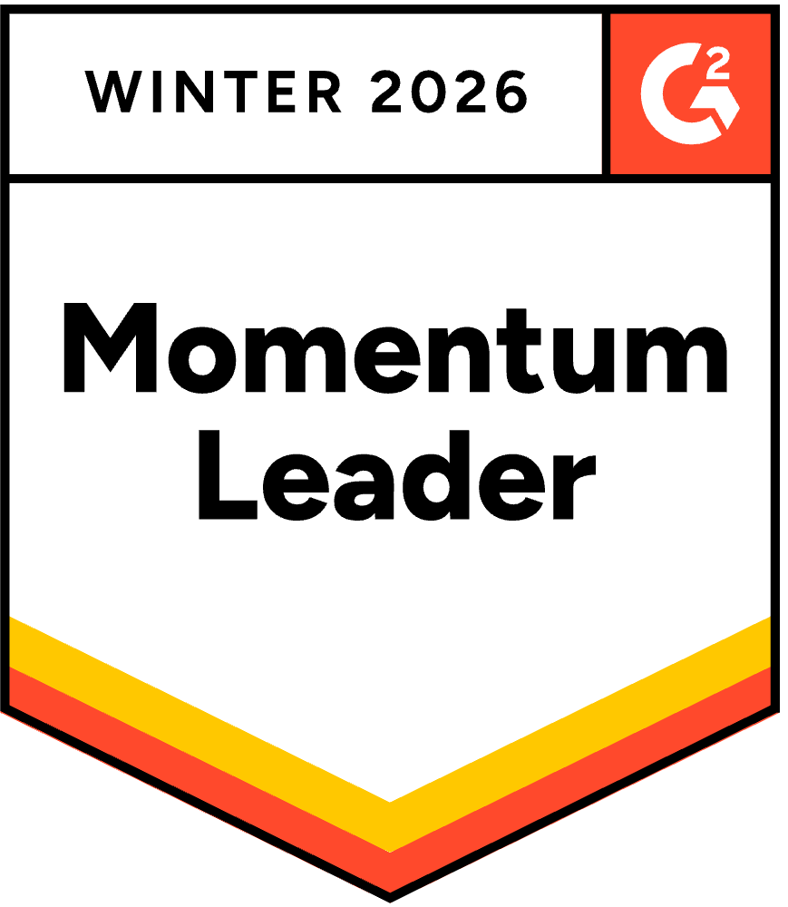 G2 Momentum Leader Badge 2026