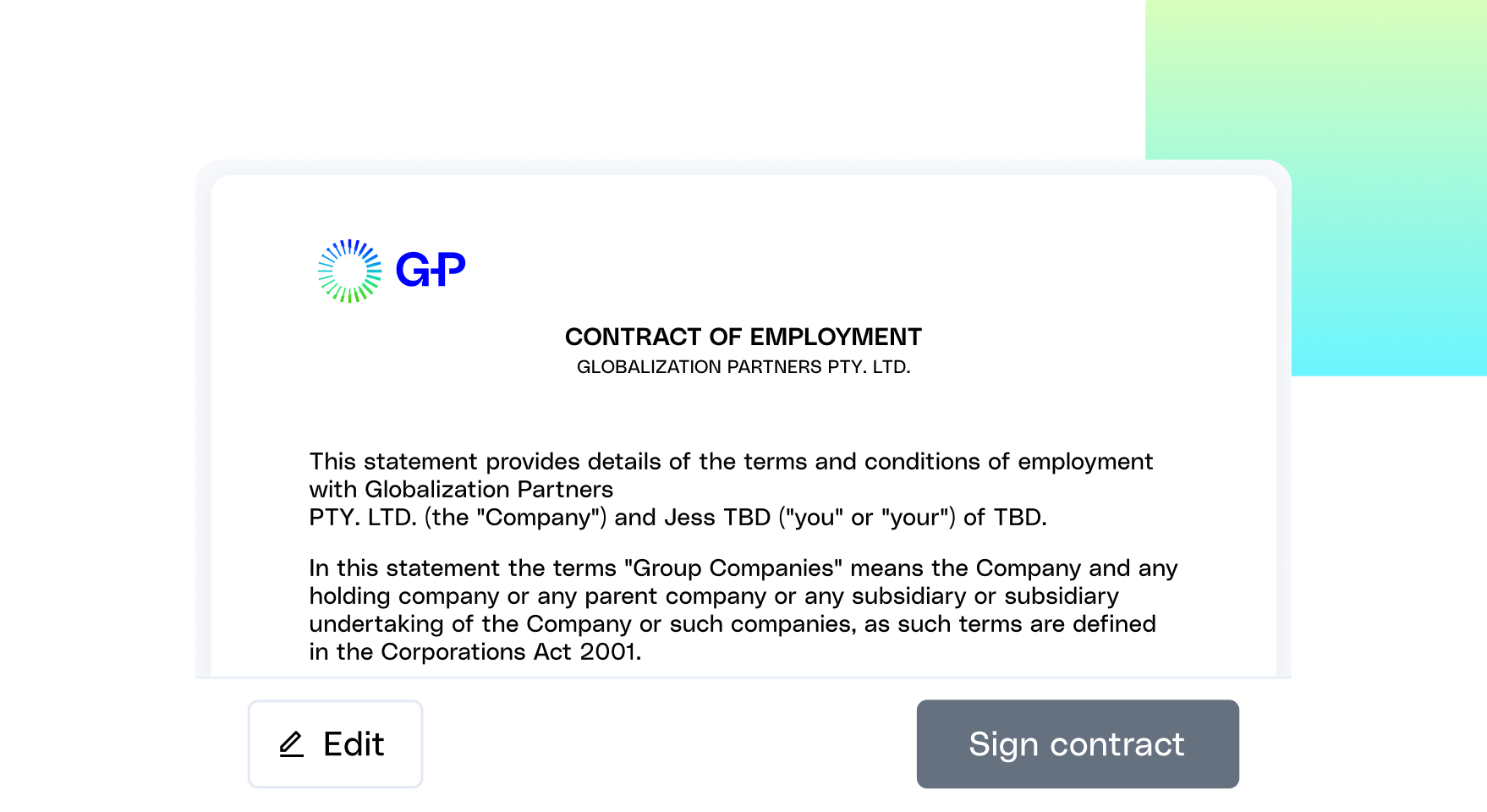 Employment Contracts